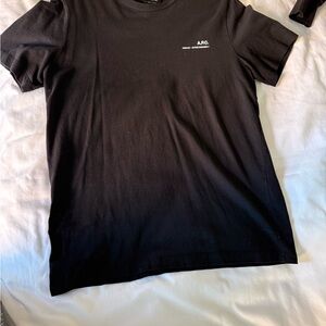 A.P.C. Men's Classic Black Tee